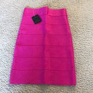 Pink bodycon , high wasted Skirt